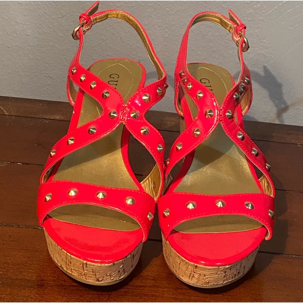 Guess Red Heels